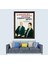Necmettin Erbakan ve Muhsin Yazıcıoğlu Sözleri Çerçeveli Duvar Tablosu 30X45 cm 1