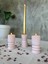 Modern Beton 3'lü Tealight Mumluk Şamdan Seti, Şıklık ve Atmosfer Sağlar. 2