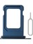 iPhone 12 Pro Sim Çekmecesi Çift Simli Modeller Için Sim Kart Yuvası (Mavi Renk) 1