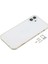 iPhone 12 Kasa Boş Yan Tuşlar Kamera Lensi Kasa Boş (Beyaz) 2