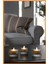 Cam Tealight Mumluk Seti, 4 Cm, 3 Adet, Şeffaf, Zarif Tasarım 3