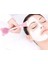 Pembe Silikon Maske ve Krem Spatulası, Yüz Temizleme Aleti 3