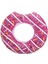 Pembe Donut Desenli 55 cm Deniz Havuz Simit Keyfi 1