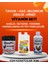 Tavuk -Kaz - Bıldırcın- Keklik -Hindi Icin Vitamin Seti ( Saglik -Büyüme-Tüy Parlaklığı Için ) Büyük Boy 1