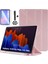 Samsung Galaxy Tab S10 Fe Plus 13.1 Inç 2025 Kılıf Kalem Bölmeli Katlanabilir Standlı Yumuşak Silikon Kapak + Ekran Koruyucu Cam + Dokunmatik Kalem 3in1 Set SM-X620 X626B 1