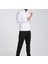 Basıc Beyaz Slim Fit Erkek Eşofman Takımı 1
