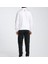 Basıc Beyaz Slim Fit Erkek Eşofman Takımı 4