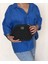 Iris Kadın Burslu Astarlı Kağıt Ip Çanta , Hasır Örgü Clutch, El Çantası, Portföy 3