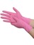 Pudrasız Pembe Nitril Eldiven Medium Haspet 100LÜ 2
