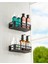 2’li Banyo Organizer Düzenleyici Yapışkanlı Raf 1