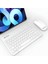 Pc/notebook/macbook Uyumlu Kablosuz Şarj Edilebilir Klavye Mouse Seti Sessiz Türkçe Karakter Klavye 1