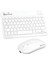 Pc/notebook/macbook Uyumlu Kablosuz Şarj Edilebilir Klavye Mouse Seti Sessiz Türkçe Karakter Klavye 2