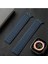 Apple Watch 9 8 7 6 5 4 3 2 1 Se 42MM/44MM/45MM/49MM Uyumlu Kordon Mıknatıslı Magnetli Deri Kordon 5