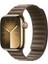 Apple Watch 9 8 7 6 5 4 3 2 1 Se 42MM/44MM/45MM/49MM Uyumlu Kordon Mıknatıslı Magnetli Deri Kordon 7