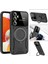 Samsung Galaxy A14 Uyumlu Kılıf Magsafe Standlı Kamera Lens Korumalı Dayanıklı Renkli Tank Kapak 8