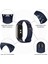 Xiaomi Mi Band 8 Uyumlu Kordon Liquid Silikon Ayarlanabilir Renkli Lekelere Dayanıklı Lansman Kordon 3