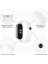Xiaomi Mi Band 9 Uyumlu Kordon Liquid Silikon Ayarlanabilir Renkli Lekelere Dayanıklı Lansman Kordon 2