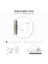 Xiaomi Mi Band 9 Uyumlu Kordon Liquid Silikon Ayarlanabilir Renkli Lekelere Dayanıklı Lansman Kordon 3