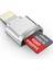 Lightning To Micro Sd/tf Card Reader Ipad/iphone 14/13/12/11/x/pro Max/plus Uyumlu Metal Çevirici 1