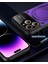 iPhone 14 Pro Max Uyumlu Kılıf Magsafe Standlı Kamera Lens Korumalı Dayanıklı Renkli Tank Kapakk 4