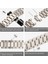 Apple Watch 9 8 7 6 5 4 3 2 Se 42MM/44MM/45MM/49MM Uyumlu Kordon Ayarlanablir Parlak Metal Paslanmaz 6