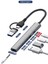 Pc/ipad/macbook/iphone 15 Plus/16 Pro Max Uyumlu Type-C/usb To Usb/type-C/3.5mm Jack Çevirici Hub 1