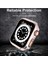 Apple Watch Se 6 5 4 44MM Uyumlu Kılıf Ekran ve Kasa Koruyucu Tam Kaplayan Parlak Watch Kasa Koruma 4