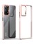 Xiaomi Redmi Note 12 Pro 4g Uyumlu Kılıf Kamera Çıkıntılı Arkası Şeffaf Kenarları Renkli Silikon 1