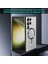 Samsung Galaxy S23 Uyumlu Kılıf 3D Kamera Lens Korumalı Magsafe Kenarı Renkli Şeffaf Kapak 5