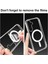 Samsung Galaxy A36 Uyumlu Kılıf Kamera Çıkıntılı Şeffaf Magsafe Kılıf Kablosuz Şarj Destekli Kapak 2