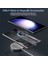 Samsung Galaxy S24 Ultra Uyumlu Kılıf 3D Kamera Lens Korumalı Magsafe Kenarı Renkli Şeffaf Kapak 6