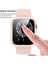 Apple Watch Se 6 5 4 40MM Uyumlu Kılıf Ekran ve Kasa Koruyucu Tam Kaplayan Parlak Watch Kasa Koruma 3