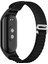 Xiaomi Mi Band 8/9 Uyumlu Kumaş Kordon Metal Tokalı Ayarlanabilir Lansman Kordon 1