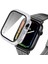 Apple Watch 45MM 7/8/9 Uyumlu Kılıf Ekran ve Kasa Koruyucu Parlak Büyük Taşlı Watch Kasa Koruma 7
