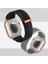 Apple Watch 44MM/45MM/46MM/49MM Uyumlu Kordon Bakla Bölmeli Dizayn Hasır Cırt Dokuma Kumaş Kordon 7