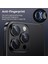 iPhone 15 Pro Max Uyumlu Kamera Lens Koruyucu Dayanıkl Renkli Metal Temperli Cam Kamera Lens Koruma 7