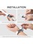 Apple Watch 8 7 6 5 4 3 2 1 38MM/40MM/41MM Uyumlu Kordon Ayarlanabilir Klipsli Dayanıklı Silikon 5
