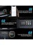Bluetooth Araç Kiti Araç Fm Transmitter USB Type-C Mp3 Sd Kart Flash Için Uygun Pd Çakmaklık Girişli 4