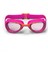 Yumuşak Çocuk Yüzücü Gözlüğü, Pembe- Turuncu, Şeffaf Cam 3