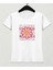 Flora Glow – Feminine Fit T-Shirt Beyaz 1