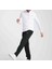 Basıc Beyaz-Siyah Slim Fit Eşofman Takımı 3