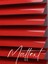 Kırmızı Alüminyum Jaluzi Perde - 25M 2