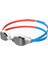 Aynalı Yüzücü Gözlüğü, Mavi Kırmızı- Beyaz, Hızlı ve Konforlu Kullanım 1