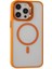 iPhone 15 Pro Max Kılıf Roblox Lens Magsafe Standlı Kapak - Turuncu 1