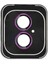 iPhone 16 Pvd Metal Kamera Lens - Pembe 1