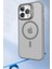 iPhone 14 Kılıf Flet Lens Magsafe Kapak - Lacivert 3