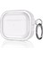 Airpods Pro 2 (2.nesil) Shiny Şeffaf Kılıf - Beyaz 1