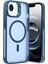 iPhone 16E Flet Lens Magsafe Kapak - Lacivert 1