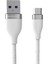 S82 Seramik Uçlu Micro USB Kablo 1m 3.1A - Beyaz 1
