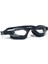 Yetişkin Silikon Yüzücü Gözlüğü, Havuz ve Deniz Için Antifog Siyah 1